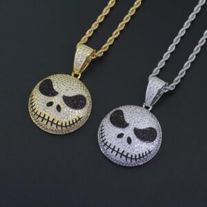 BIG DEAMON ICE PENDENTIF & CHAÎNE