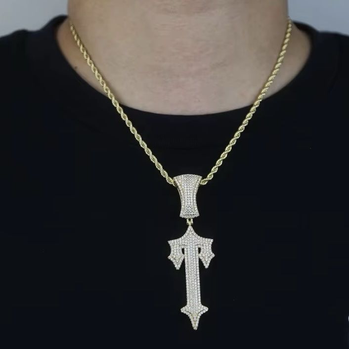 PENDENTIF TRAPSTAR ICE AVEC CHAÎNE – Image 3