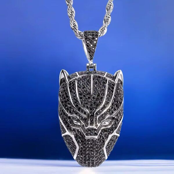 BLACK PANTHER ICE PENDENTIF & CHAÎNE – Image 3