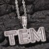 pendentif bijou diamant hip hop ice personnalise customise bling bling