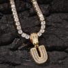 pendentif bijou diamant hip hop ice personnalise customise bling bling