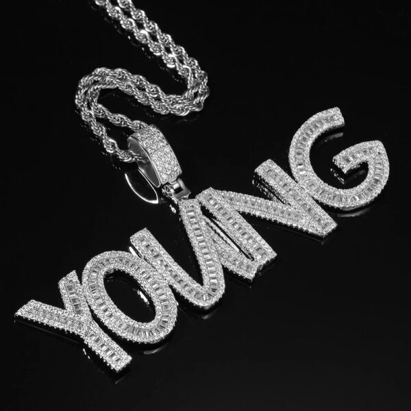 pendentif bijou diamant hip hop ice personnalise customise bling bling