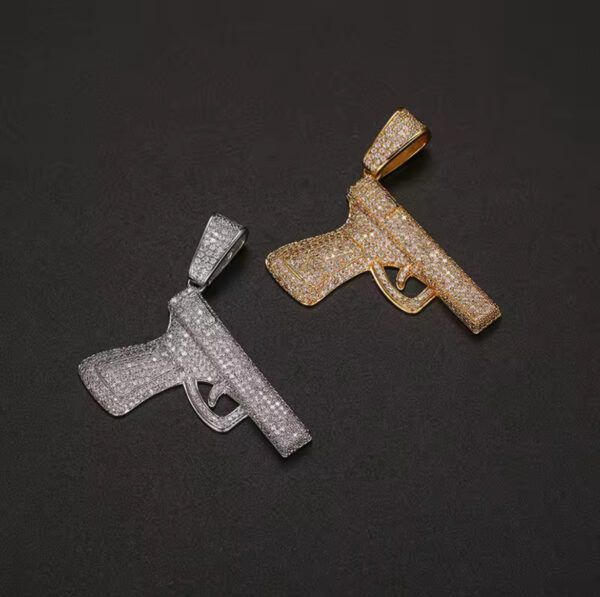 PENDENTIF GLOCK PISTOLET ICE – Image 3