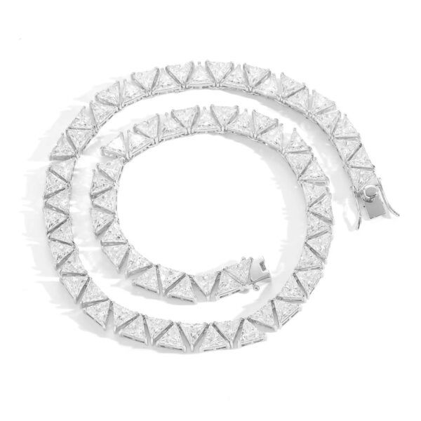 CHAINE TRIANGLE ICE STONES – Image 3