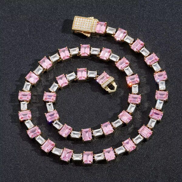 CHAINE ROSE ICE STONES – Image 2